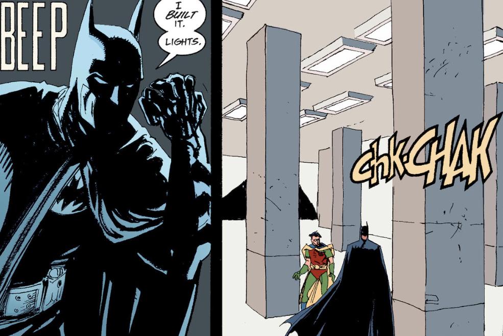 Comic book panel